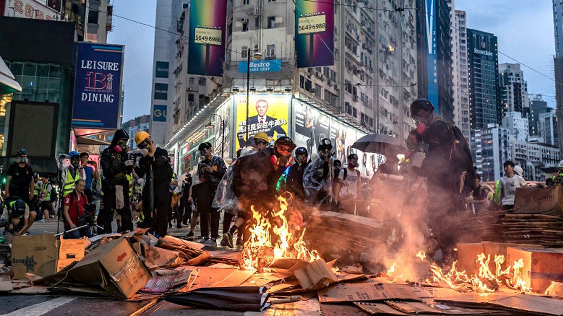 Protesten hongkong1