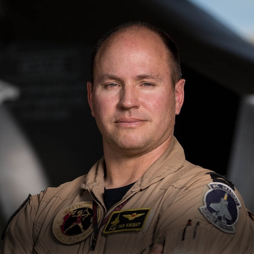 Piloot Ian Knight hielp de nieuwe F-35 straaljager ontwikkelen